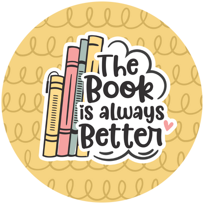 Bookish Car Coasters – Ceramic Car Cup Holder Coasters, Set of 2 ,Funny Book Lover Gift & Reader Car Accessories