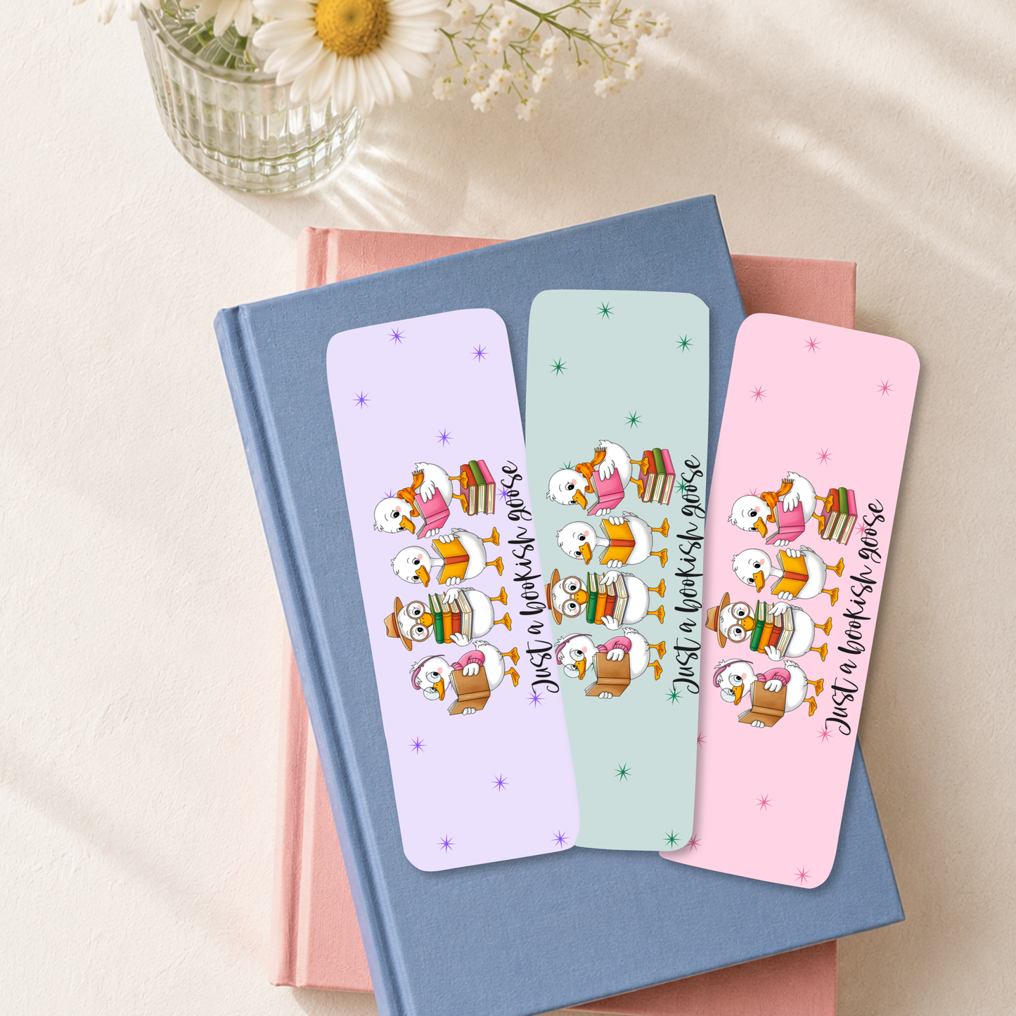 Just A Bookish Goose Bookmark
