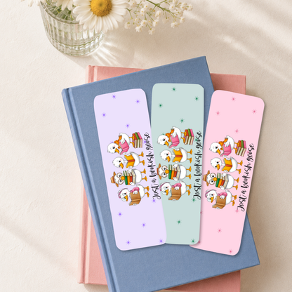 Just A Bookish Goose Bookmark